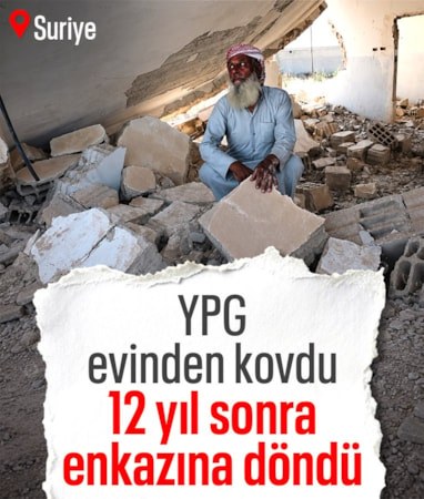 12 yıl sonra evine dönen Suriyeli, elindeki anahtar ile açacak kapı bulamadı