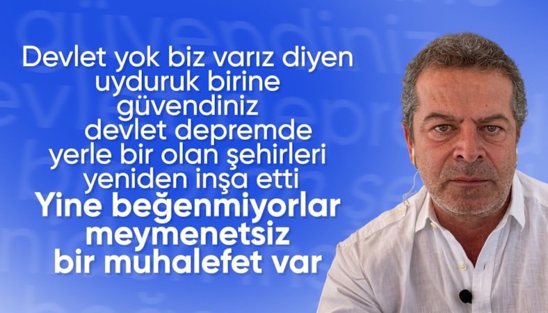 Cüneyt Özdemir: Deprem bölgesinde 500 bin ev teslim edildi, büyük başarı