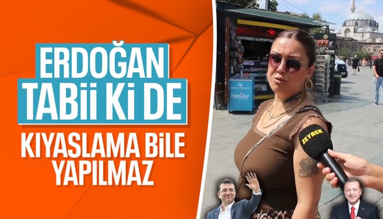 İstanbul'da konuşan kadın: Ailemden görmediğimi Erdoğan'dan gördüm