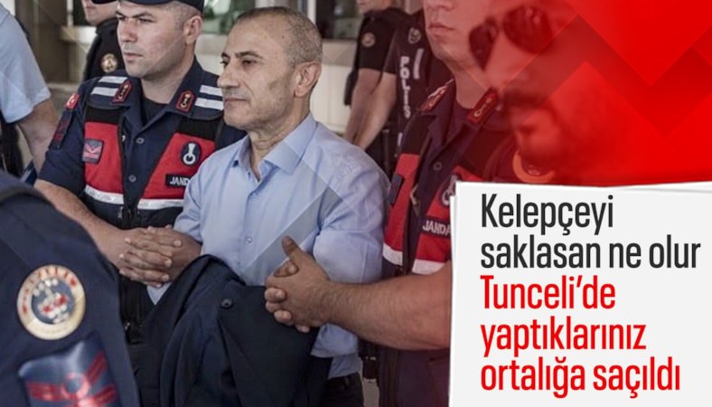 Gülistan Doku soruşturmasında tutuklanan Tuncay Sonel, kelepçelerini gizlemeye çalıştı