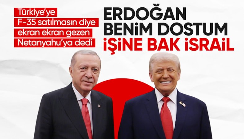 Donald Trump'tan Türkiye'ye F-35 satışıyla ilgili yeni açıklama