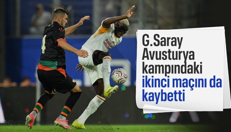 Galatasaray, Venezia karşısında farklı mağlup oldu: 3-0