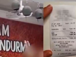 Muğla'da üç top dondurmaya 400 lira alan işletme ile genç kadın arasında gerginlik