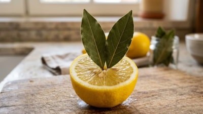Limonun içine defne yaprağı saplayın: Evde deneyenler aynı etkiyi konuşuyor
