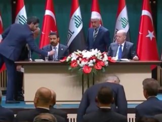Kalkınma Yolu anlaşmasının imzasında küçük çaplı kriz: Iraklı bakan İran'a yakın