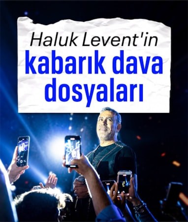 Haluk Levent'in kabarık suç dosyası