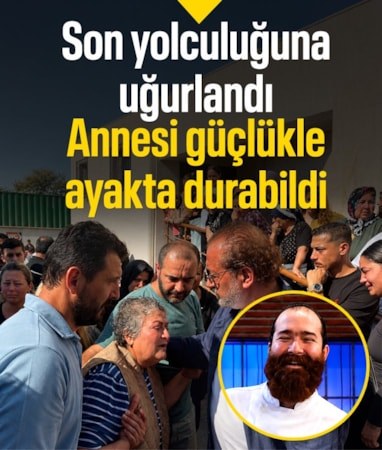 Eren Kaşıkçı, son yolculuğuna uğurlandı