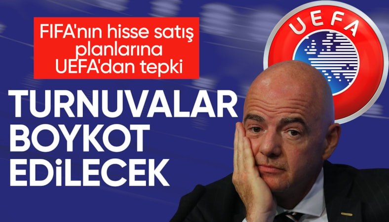 UEFA'dan FIFA turnuvalarına boykot!