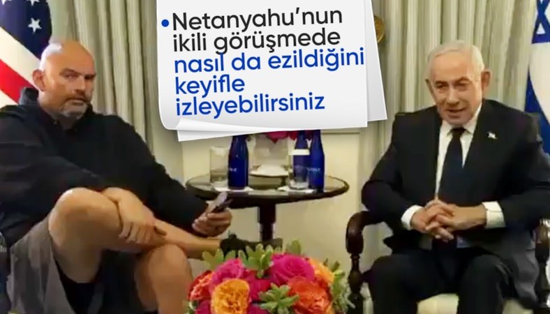 İsrail yanlısı ABD'li senatör görüşmede Netanyahu'nun yüzüne bile bakmadı