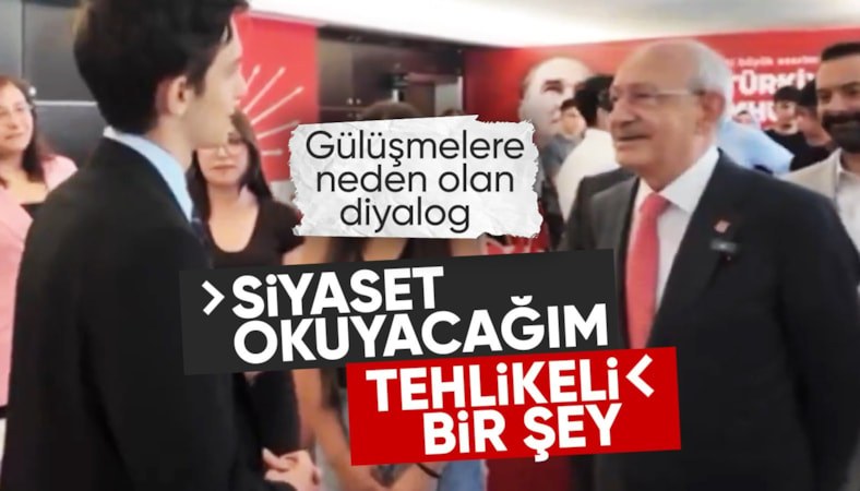 Kemal Kılıçdaroğlu'dan üniversite adayına güldüren tavsiye: Siyaset tehlikeli
