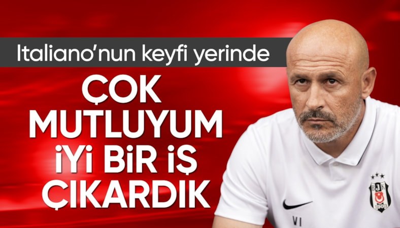Vincenzo Italiano: İyi bir iş çıkardık