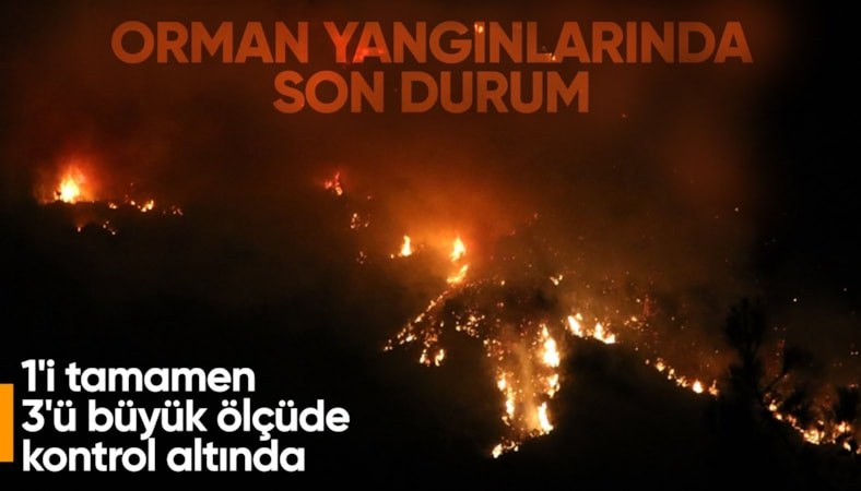 5 ilde 6 yangına müdahale ediliyor