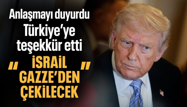 "İsrail'in Gazze'den çekilmesi konusunda anlaşmaya varıldı"