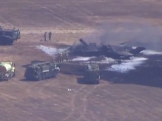 ABD'de hava üssü yakınlarında F-35 savaş uçağı düştü
