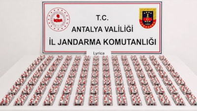 Antalya'da binlerce uyuşturucu hap ele geçirildi: 6 gözaltı
