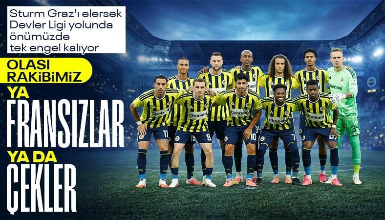 Fenerbahçe'nin Şampiyonlar Ligi'ndeki muhtemel rakibi belli oldu
