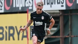 Leandro Trossard, Beşiktaş'ta ilk antrenmanına çıktı