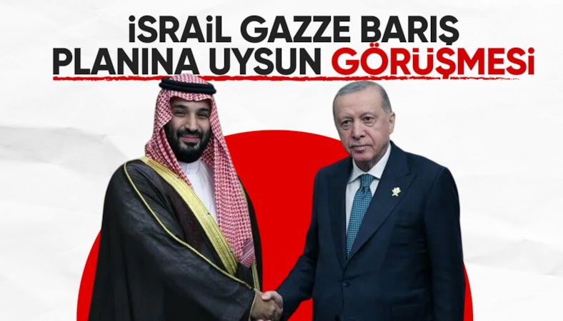 Cumhurbaşkanı Erdoğan, Prens Muhammed Bin Selman ile görüştü