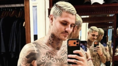 Mauro Icardi fiziğiyle ilgili eleştirilere paylaşımla cevap verdi
