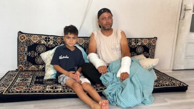 Mersin'de otomobilin ezdiği aile yaşadıklarını anlattı