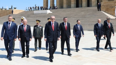 Yüksek Askeri Şura öncesi Anıtkabir ziyareti