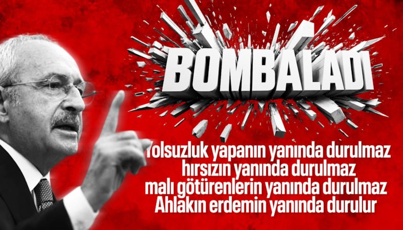 Kemal Kılıçdaroğlu: Yolsuzun, hırsızın yanında durulmaz
