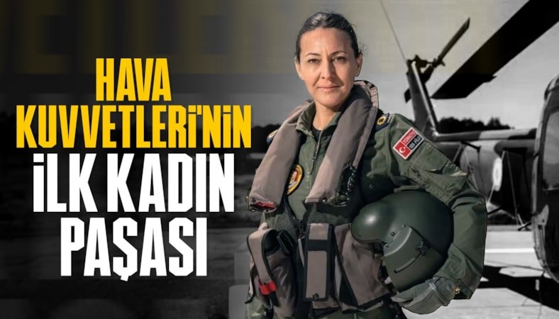 Albay Özlem Karapınar, Türk Hava Kuvvetleri'nin ilk kadın paşası oldu