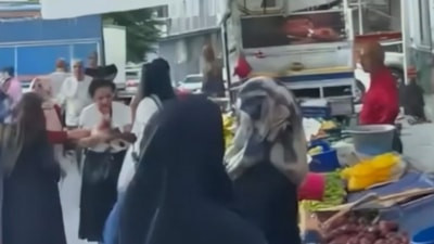 İstanbul'da kadın müşteriye kalasla saldıran pazarcı tutuklandı