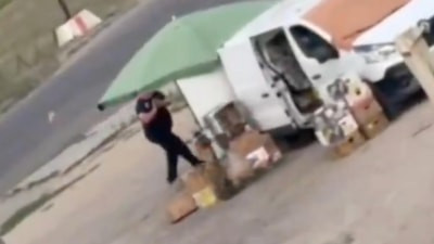 Ukrayna'da sebze satıcısı, Rus 'drone'unun hedefi oldu
