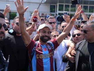 Salah, Trabzonspor için Türkiye'ye geldi