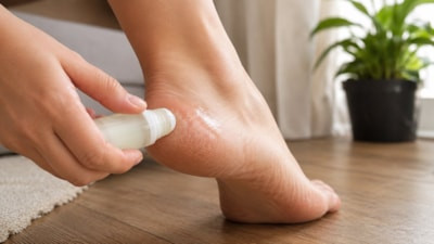 Topuklarına roll-on gibi sürdü, 3-4 günde pamuk gibi oldu: Doğal çözümü varmış...