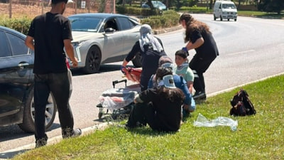 Eskişehir'de kaza ihbarına giden polis aracına otomobil çarptı: 1’i polis, 1’i bekçi 6 yaralı