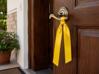 Sarı kurdele akımı yayılıyor: Kapı koluna asılmasının sebebi buymuş