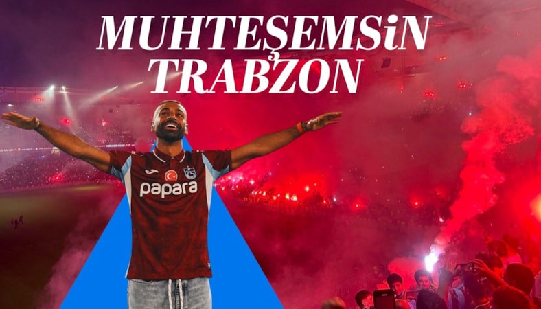Trabzonspor, Salah için imza töreni düzenledi