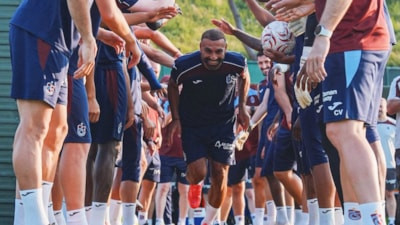 Muhammed Salah, Trabzonspor'da ilk antrenmanına çıktı