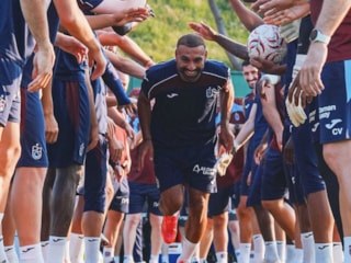 Muhammed Salah, Trabzonspor'da ilk antrenmanına çıktı