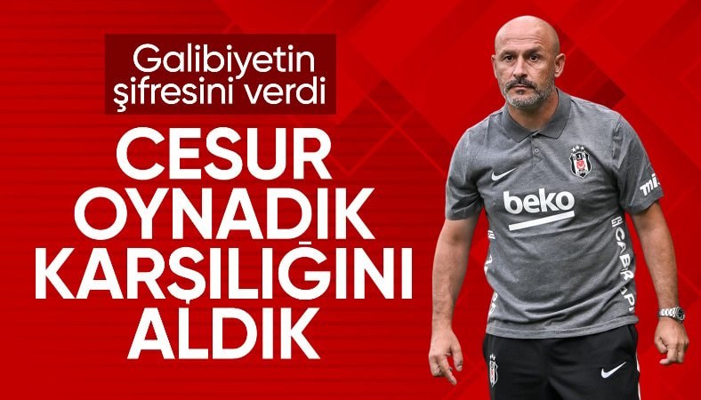 Vincenzo Italiano: Cesur oynadık