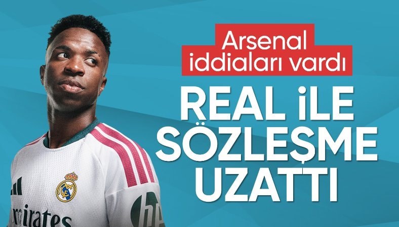 Real Madrid, Vinicius Junior ile sözleşme yeniledi