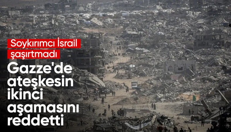İsrail'in Gazze'de yeni yol haritasını reddettiği belirtildi