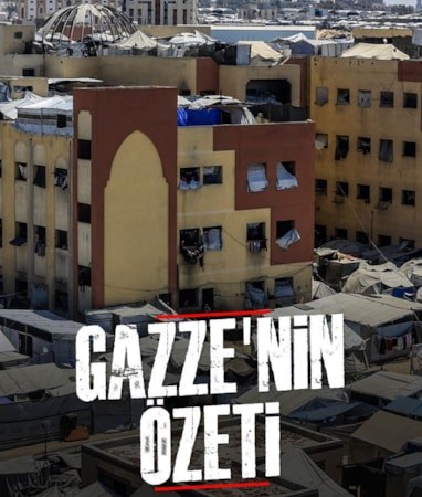 Gazze'de çadırlarda yaşam mücadelesi