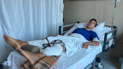 Mersin'de arkadaşına yardım etmek isterken ölümle burun buruna geldi