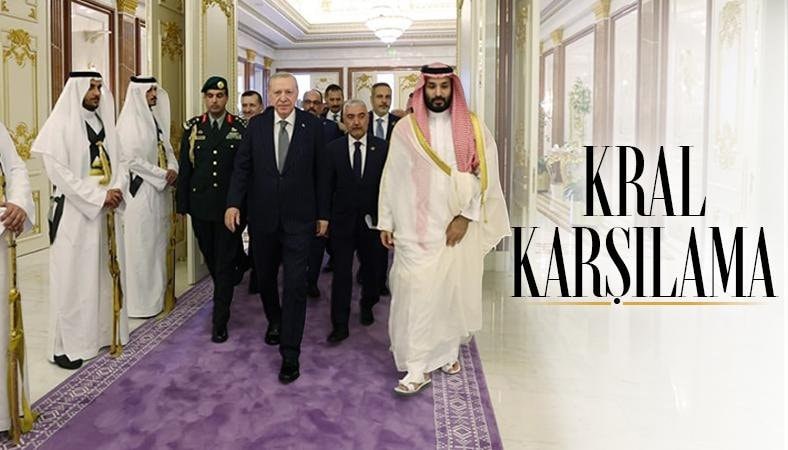 Cumhurbaşkanı Erdoğan, Veliaht Prens bin Selman ile görüştü