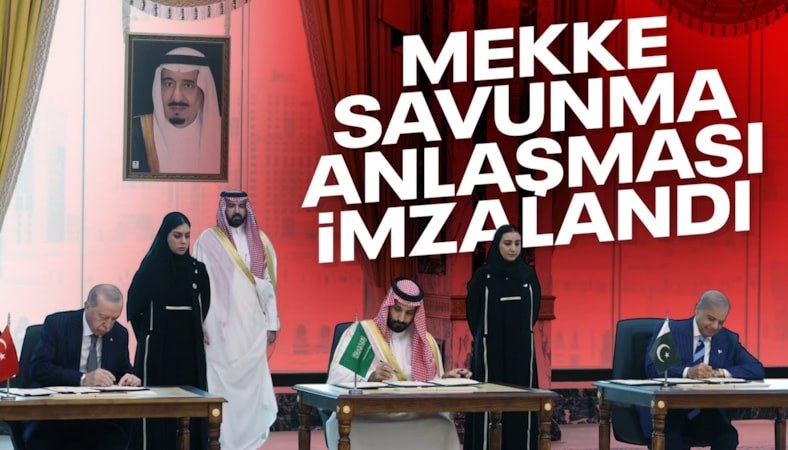 Türkiye, Suudi Arabistan ve Pakistan üçlü savunma anlaşması imzaladı