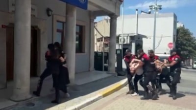 İstanbul'da adliyede çıkan kavgaya silahla desteğe giden 3 şüpheli yakalandı