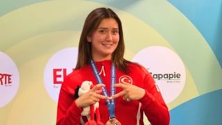 Şimal Yılmaz, 23 Yaş Altı Avrupa Şampiyonası'nda bronz madalya aldı
