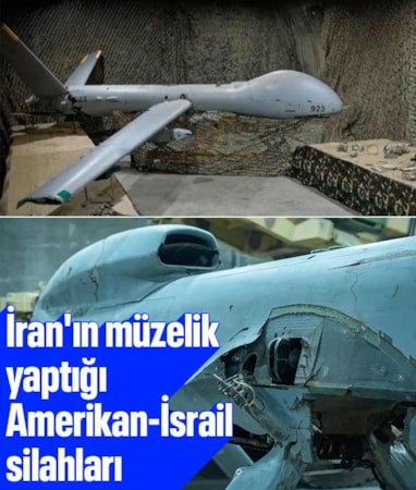 İran, ABD ve İsrail'e ait silah kalıntılarını sergiledi