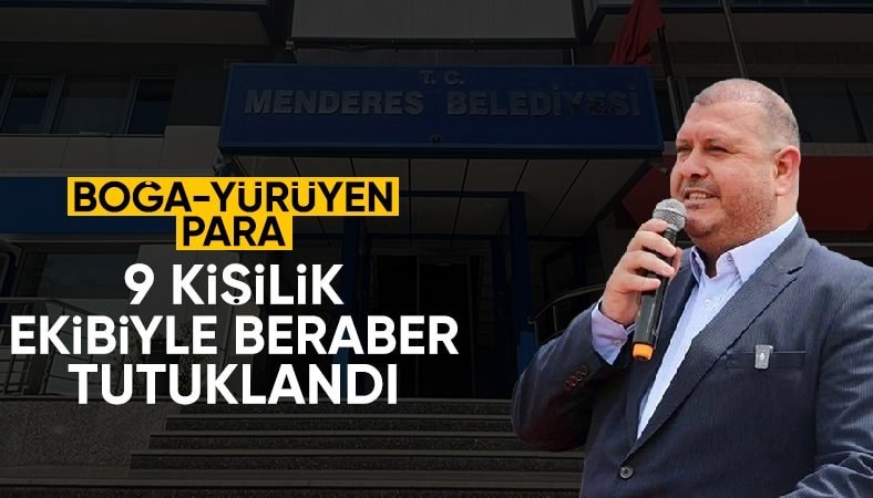 Menderes Belediye Başkanı İlkay Çiçek tutuklandı