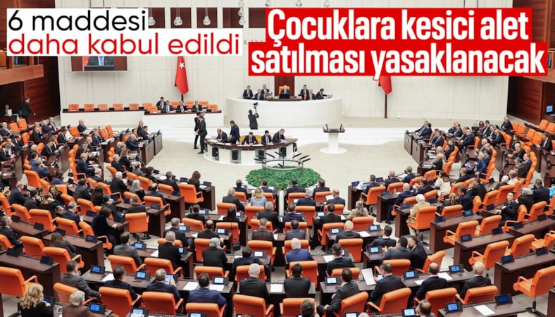 TBMM'de Çocuk Koruma Kanunu teklifinde 6 madde daha kabul edildi