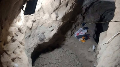 Gaziantep'te 'Salak Milyoner' filmi gerçek oldu: Define bulmak için metrelerce kazı yaptılar