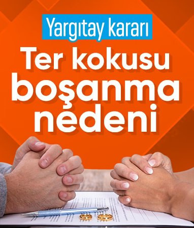 Ter kokusu boşanma davasında kusur sayıldı